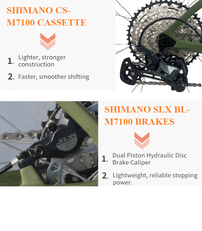 RINOS Gaia4.0 Carbon MTB Shimano SLX 12 Gänge FOX Hardtail