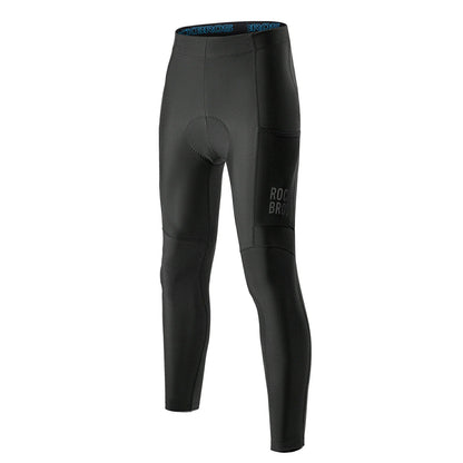 ROCKBROS Lang Fahrradhose für Herren Thermo Radlerhose 3D gepolstert