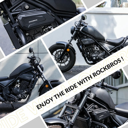ROCKBROS Wasserabweisende Motorradtasche, 1,5 Liter