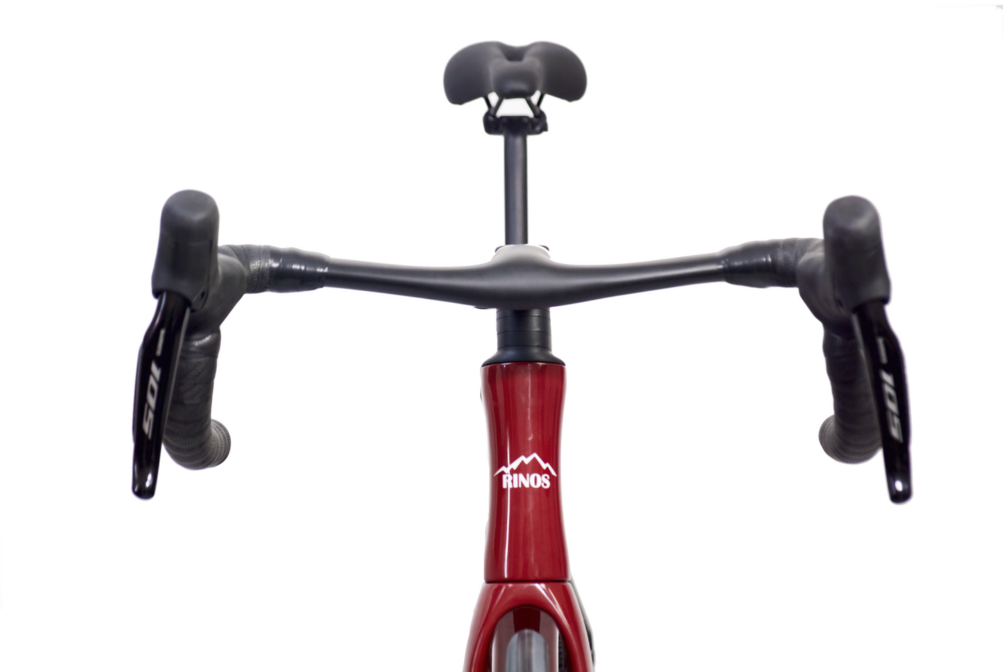 RINOS Carbon Rennrad 700C Shimano 105 Di2 R7150 24-Gang Odin 6.0