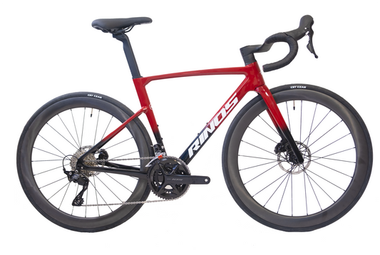 RINOS Carbon Rennrad 700C Shimano 105 R7120 24 Gänge Odin 4.1 mit Carbon Laufrädern