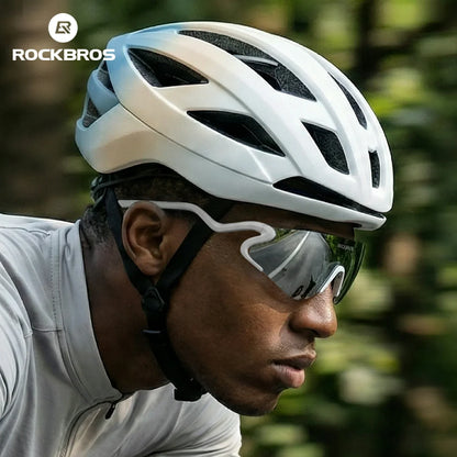 ROCKBROS Photochrome Fahrradbrille mit UV400 Schutz