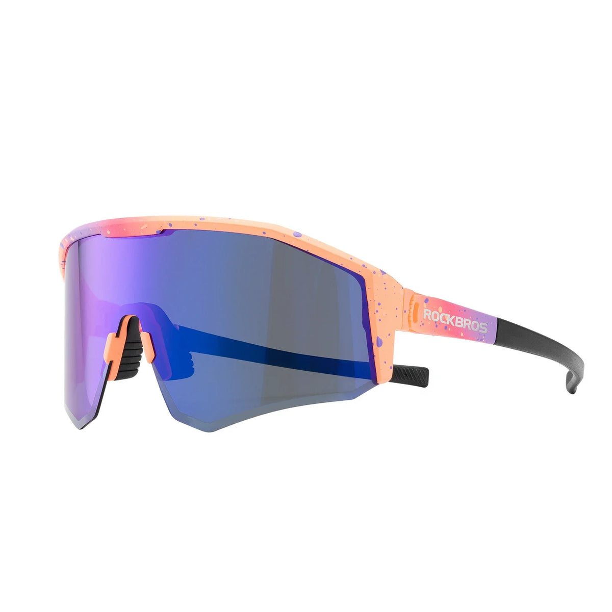 ROCKBROS Polarisierte Fahrradbrille mit Verstellbaren Bügeln
