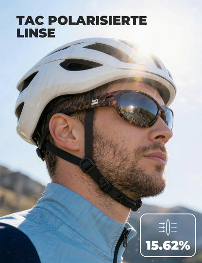 ROCKBROS Polarisierte Sportsonnenbrille SP394 Ultralight & UV400