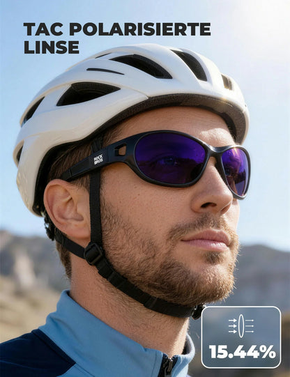 ROCKBROS Polarisierte Sportsonnenbrille SP394 Ultralight & UV400