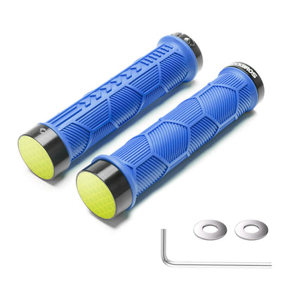 ROCKBROS Fahrrad Lenkergriffe Doppelverschluss für 22,2mm Lenke
