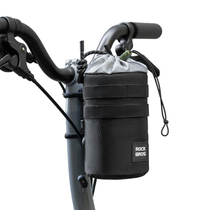ROCKBROS Fahrrad Lenkertasche 1.2L für Trinkflaschen Ø10 cm