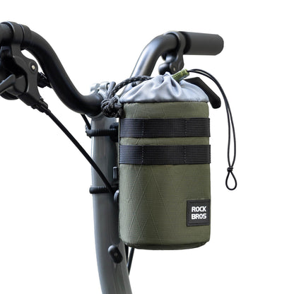 ROCKBROS Fahrrad Lenkertasche 1.2L für Trinkflaschen Ø10 cm