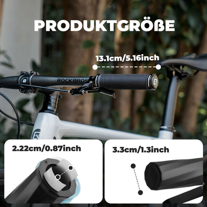 Fahrradgriffe rutschfest Doppelverschluss 22,2mm ROCKBROS