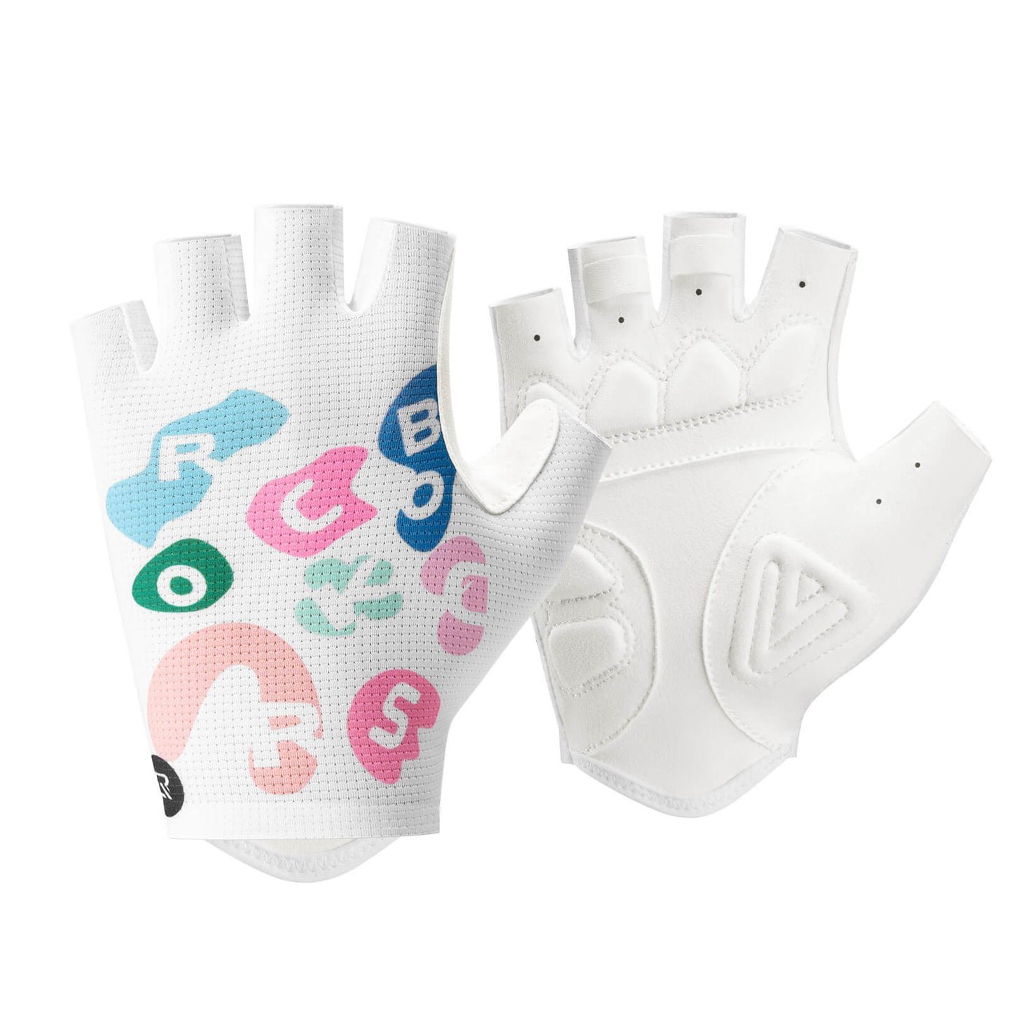 Fahrradhandschuhe Halbfinger SBR Atmungsaktiv ROCKBROS