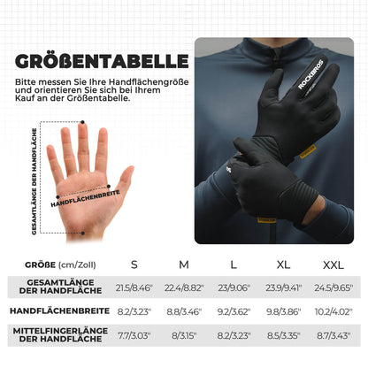 Fahrradhandschuhe Touchscreen-fähig mit SBR-Polsterung ROCKBROS