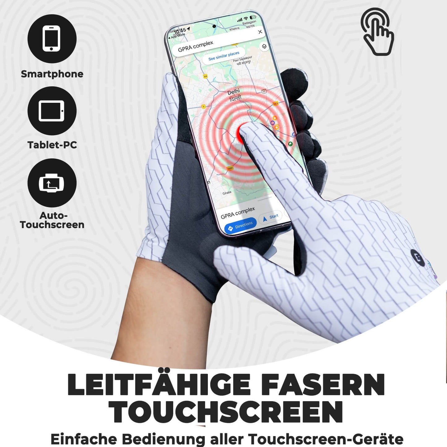 Fahrradhandschuhe mit Touchfunktion ROCKBROS