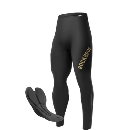 Fahrradhose Lange Radlerhose Gepolstert Atmungsaktiv Herren ROCKBROS
