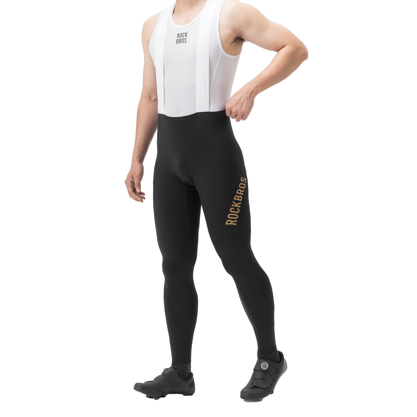 Herren Fahrrad Trägerhose Lang Gepolstert ROCKBROS