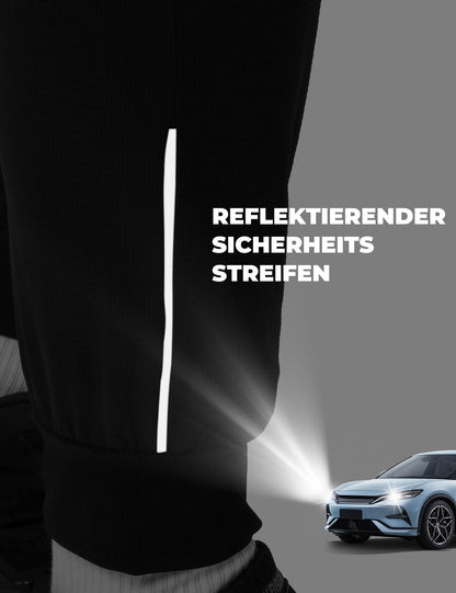 Herren Fahrradhose Elastische Passform Sicherheitsstreifen ROCKBROS