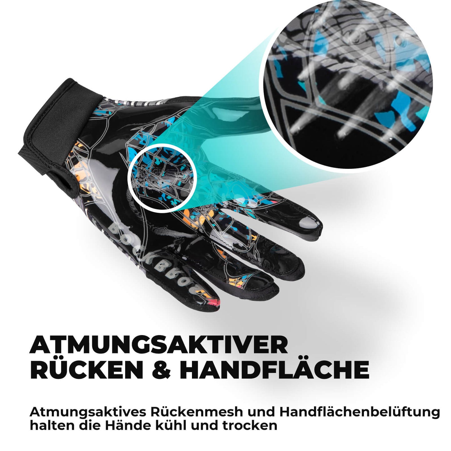 Erwachsene Profi-Sporthandschuhe Atmungsaktiv Elastisch ROCKBROS