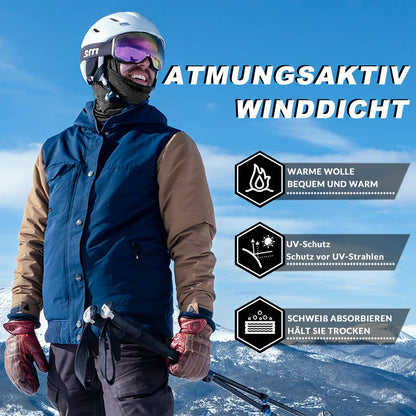 Sturmhaube 2er Set Herbst Winter Balaclava für Outdoorsports Unisex ROCKBROS