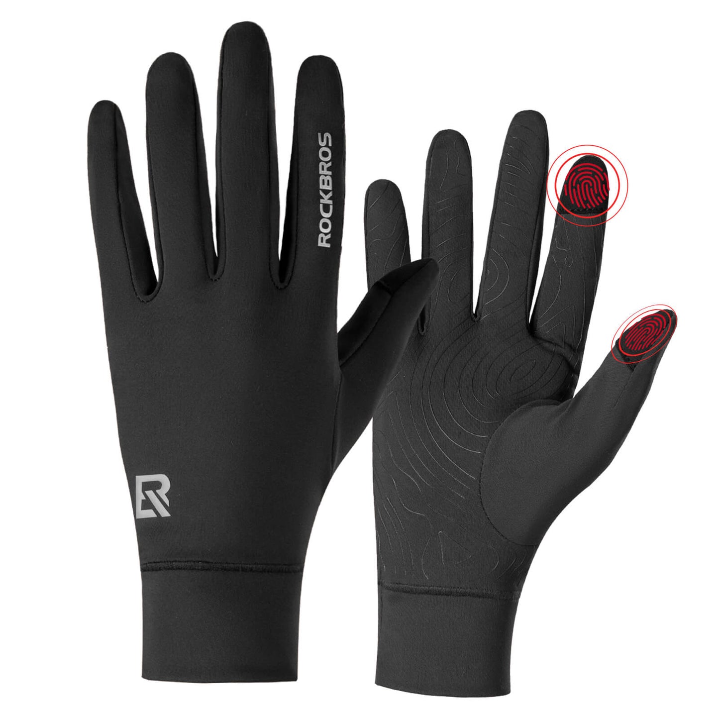Fahrradhandschuhe Anti-Rutsch Reflektierend ROCKBROS
