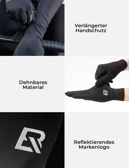 Fahrradhandschuhe Anti-Rutsch Reflektierend ROCKBROS