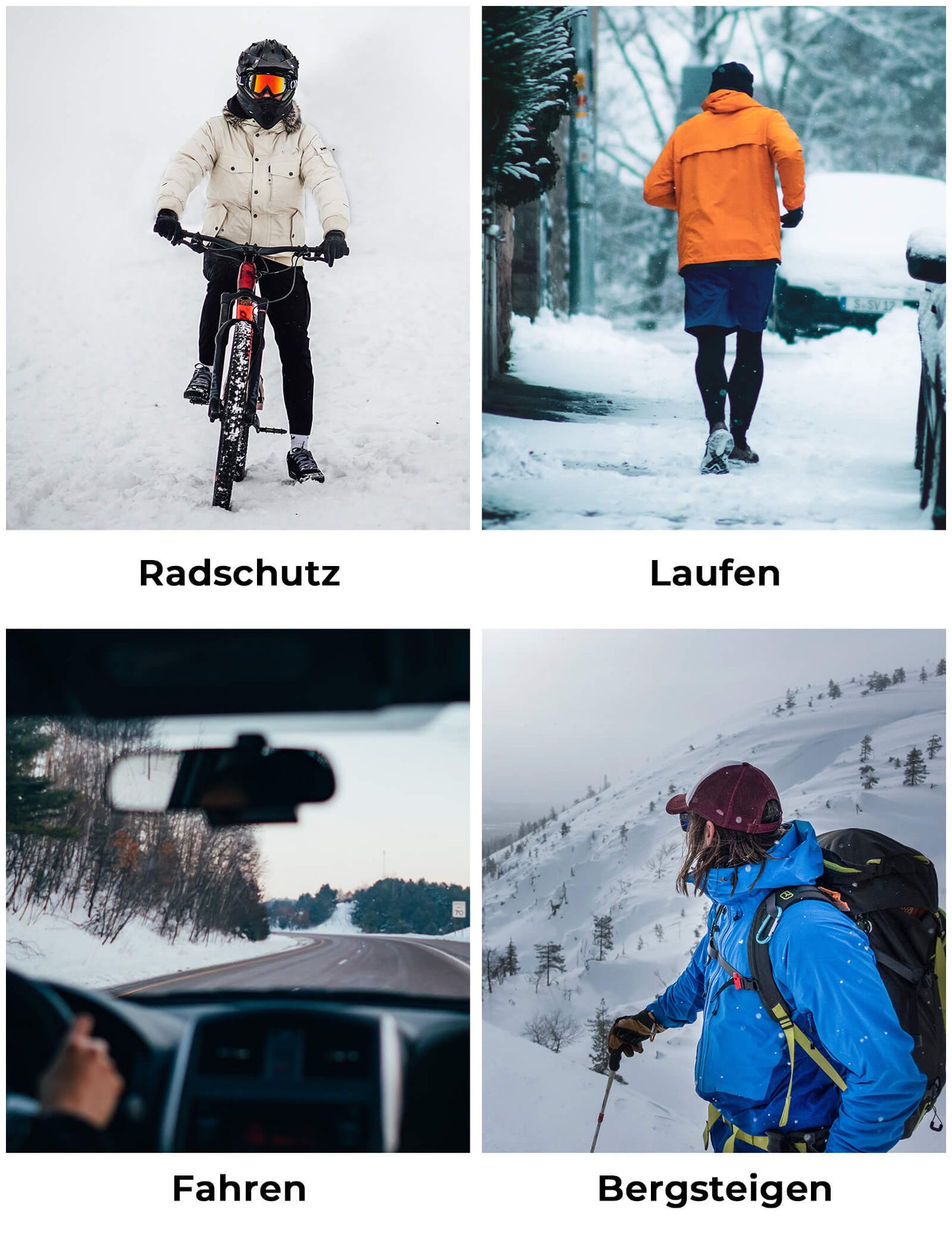 Fahrradhandschuhe Anti-Rutsch Reflektierend ROCKBROS