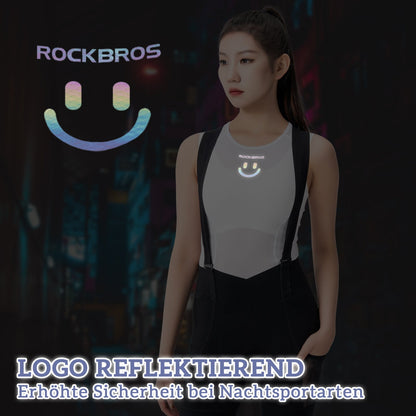 ROCKBROS Damen Sporttop Atmungsaktiv baselayer Unterhemd für Radfahren