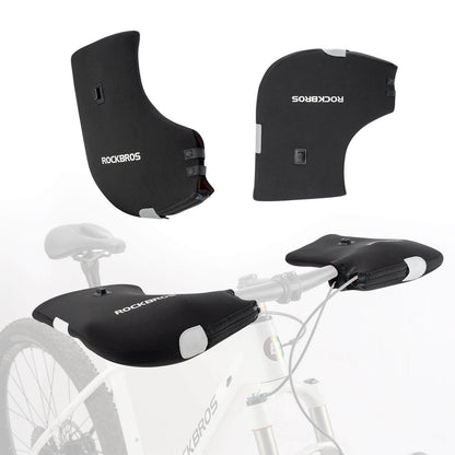 Beheizte Wasserabweisend Fahrrad Lenkerstulpen - Wiederaufladbar ROCKBROS