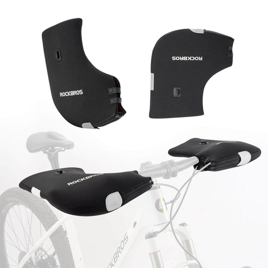 Beheizte Wasserabweisend Fahrrad Lenkerstulpen - Wiederaufladbar ROCKBROS