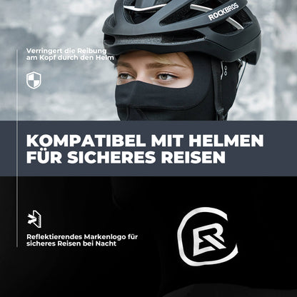 Sturmhaube Winddichte atmungsaktive Fleece-Balaclava für Outdoor-Sport Unisex ROCKBROS