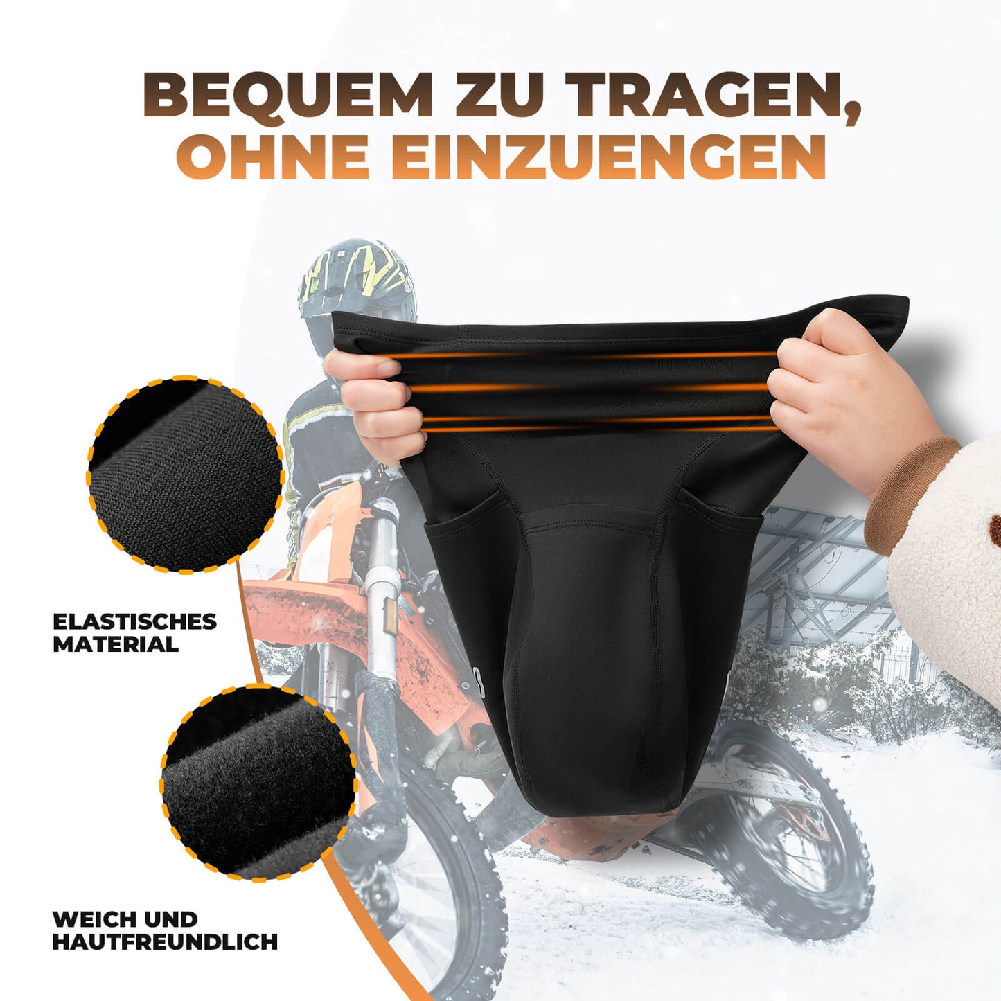 Sturmhauben Winddicht Balaclava Gesichtsschutz für Radfahren Unisex ROCKBROS