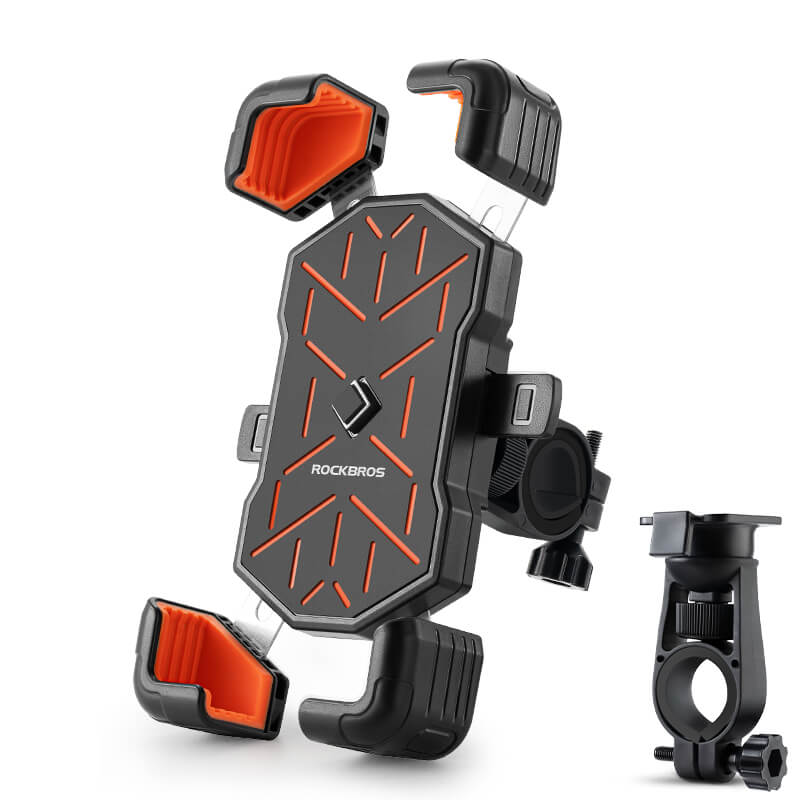 ROCKBROS Fahrrad Handyhalterung 360° Drehbar für 4,5-7,2 Zoll