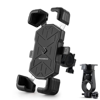 ROCKBROS Fahrrad Handyhalterung 360° Drehbar für 4,5-7,2 Zoll