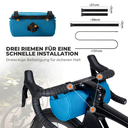 ROCKBROS Lenkertasche Klein mit Schultergurt 2L/3,6L - SketchRide Series