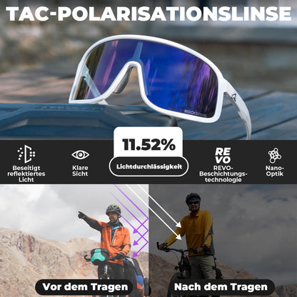 ROCKBROS Sonnenbrille Selbsttönend UV400-Schutz
