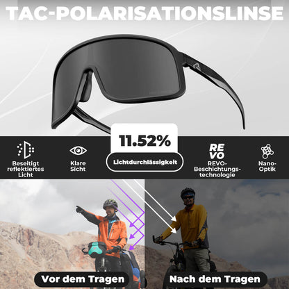 ROCKBROS Sonnenbrille Selbsttönend UV400-Schutz