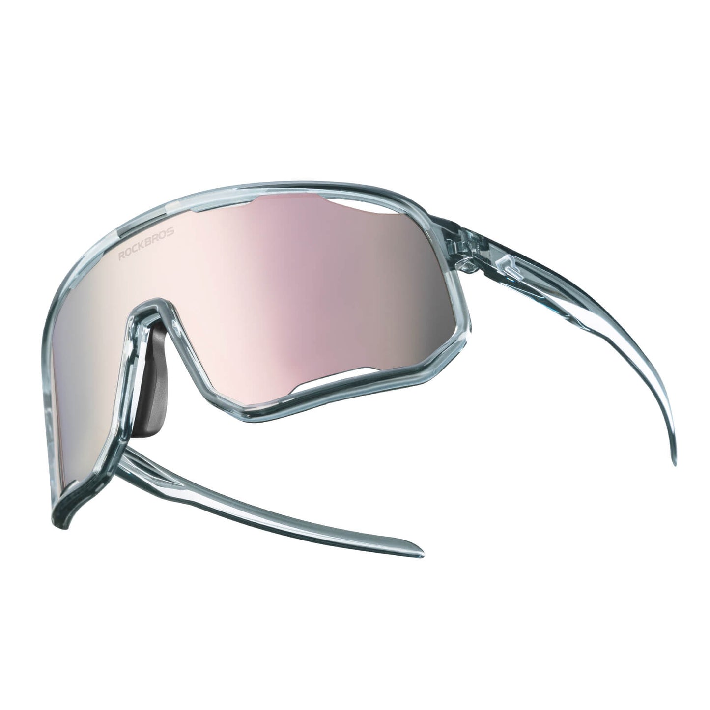 Fahrradbrille Polarisierte Sonnenbrille UV-Schutz Wechsel-Nasenpads Damen/Herren ROCKBROS