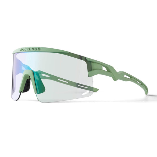 Fahrradbrille Selbsttönend/Polarisiert Winddicht UV-Schutz ROCKBROS