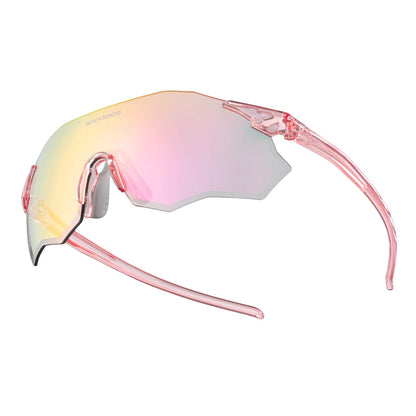 ROCKBROS Fahrradbrille Verspiegelte Gläser UV400-Schutz Ohne Rahmen -SWIFT