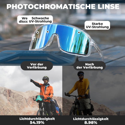 ROCKBROS Sonnenbrille Selbsttönend UV400-Schutz