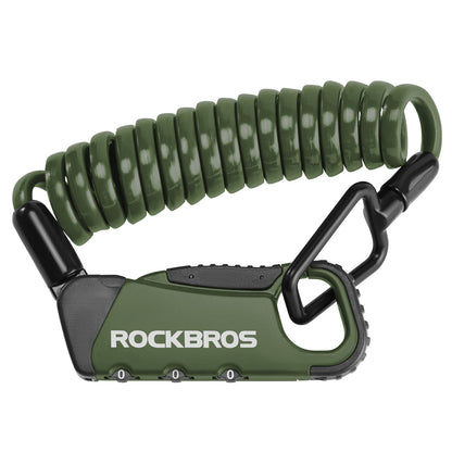 ROCKBROS Kabelschloss Zahlenschloss Helmschloss 120cm Leicht