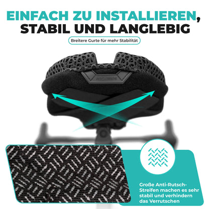 Fahrradsitz Überzug Sattelbezug Polsterung 3D Stoßdämpfend ROCKBROS