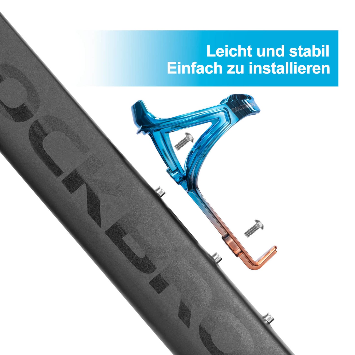 Flaschenhalter Fahrrad Getränkehalter Leichtgewicht für MTB Rennrad ROCKBROS