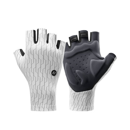 ROCKBROS Halbfinger Fahrradhandschuhe Atmungsaktiv Stoßdämpfung Sommer S372
