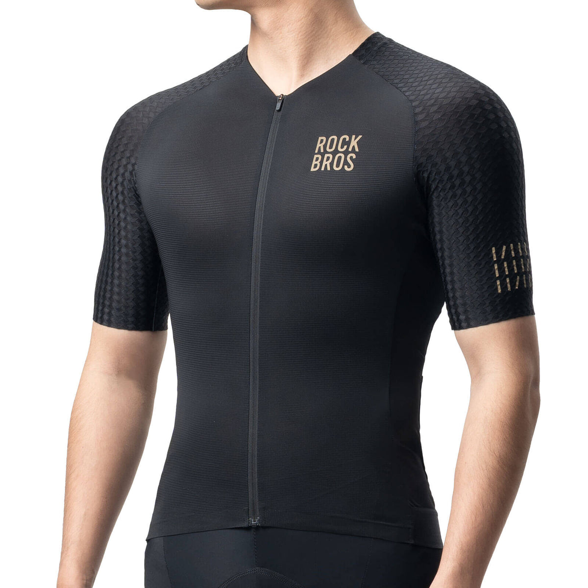 ROCKBROS Herren Kurzarm Hochleistungs-Radtrikot Jersey für MTB & Rennrad
