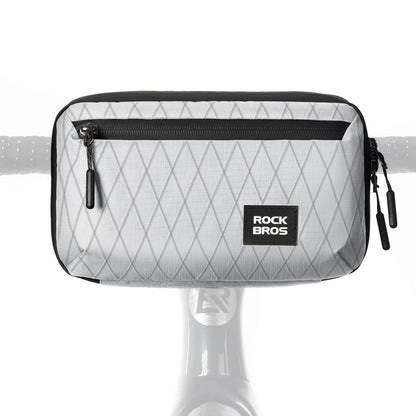 ROCKBROS Lenkertasche Fahrradtasche mit Schultergurt 2,1L