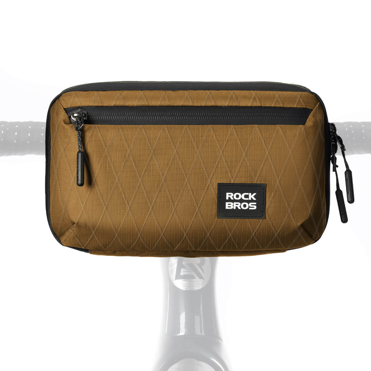 ROCKBROS Lenkertasche Fahrradtasche mit Schultergurt 2,1L