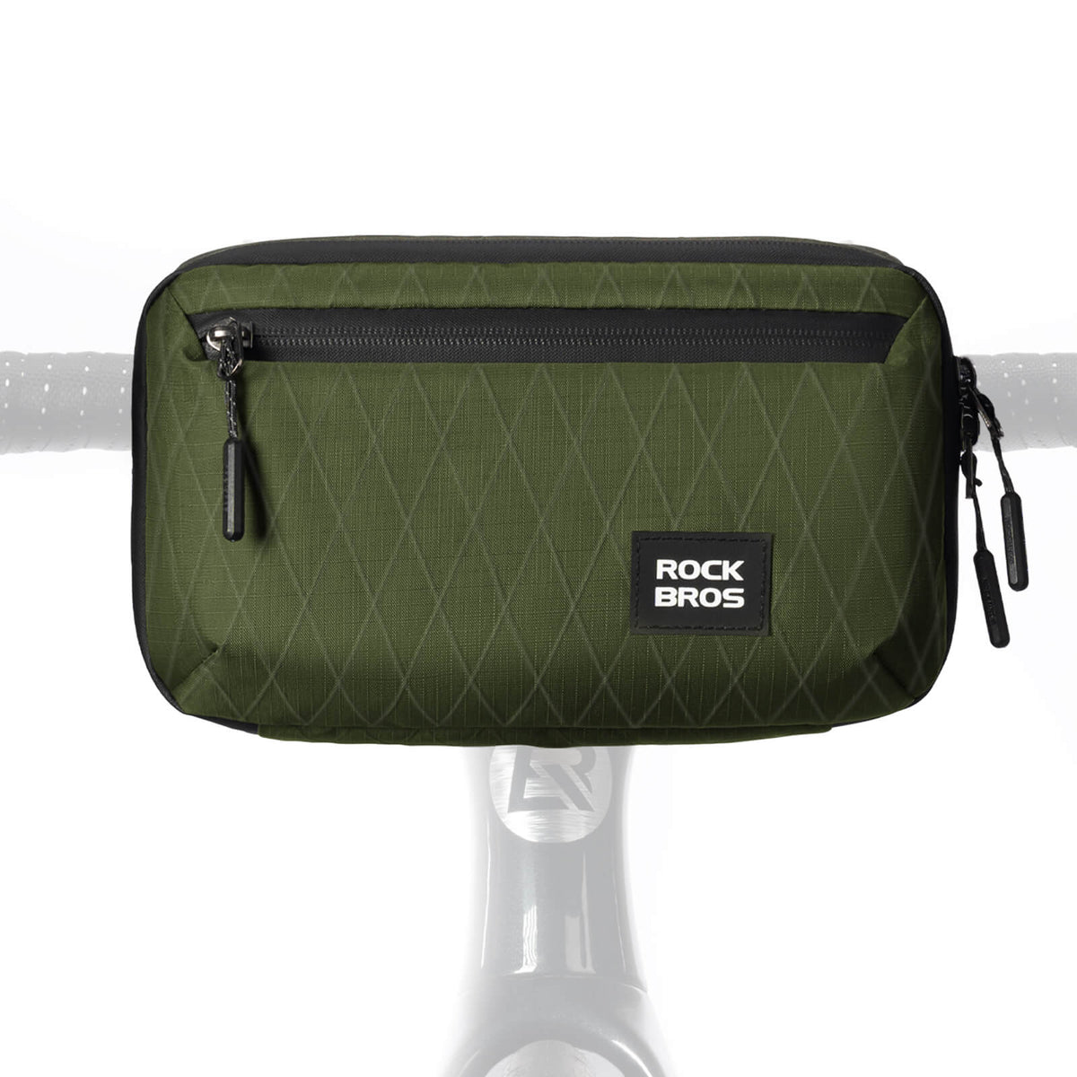 ROCKBROS Lenkertasche Fahrradtasche mit Schultergurt 2,1L