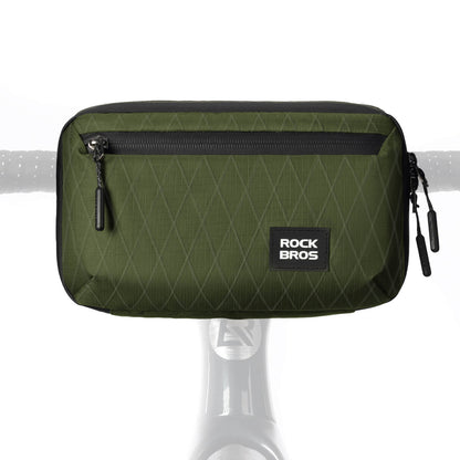 ROCKBROS Lenkertasche Fahrradtasche mit Schultergurt 2,1L