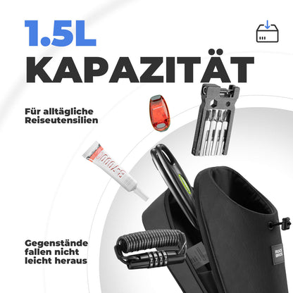 ROCKBROS Lenkertasche Wasserflaschentasche 1.5L für Trinkflaschen Ø7 cm