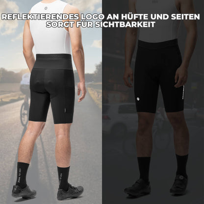 ROCKBROS Schnelltrocknende Kurz Fahrradhose Gepolstert Herren Sommer