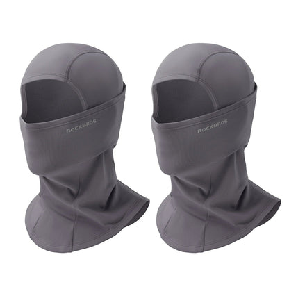 Sturmhaube 2er Set Herbst Winter Balaclava für Outdoorsports Unisex ROCKBROS